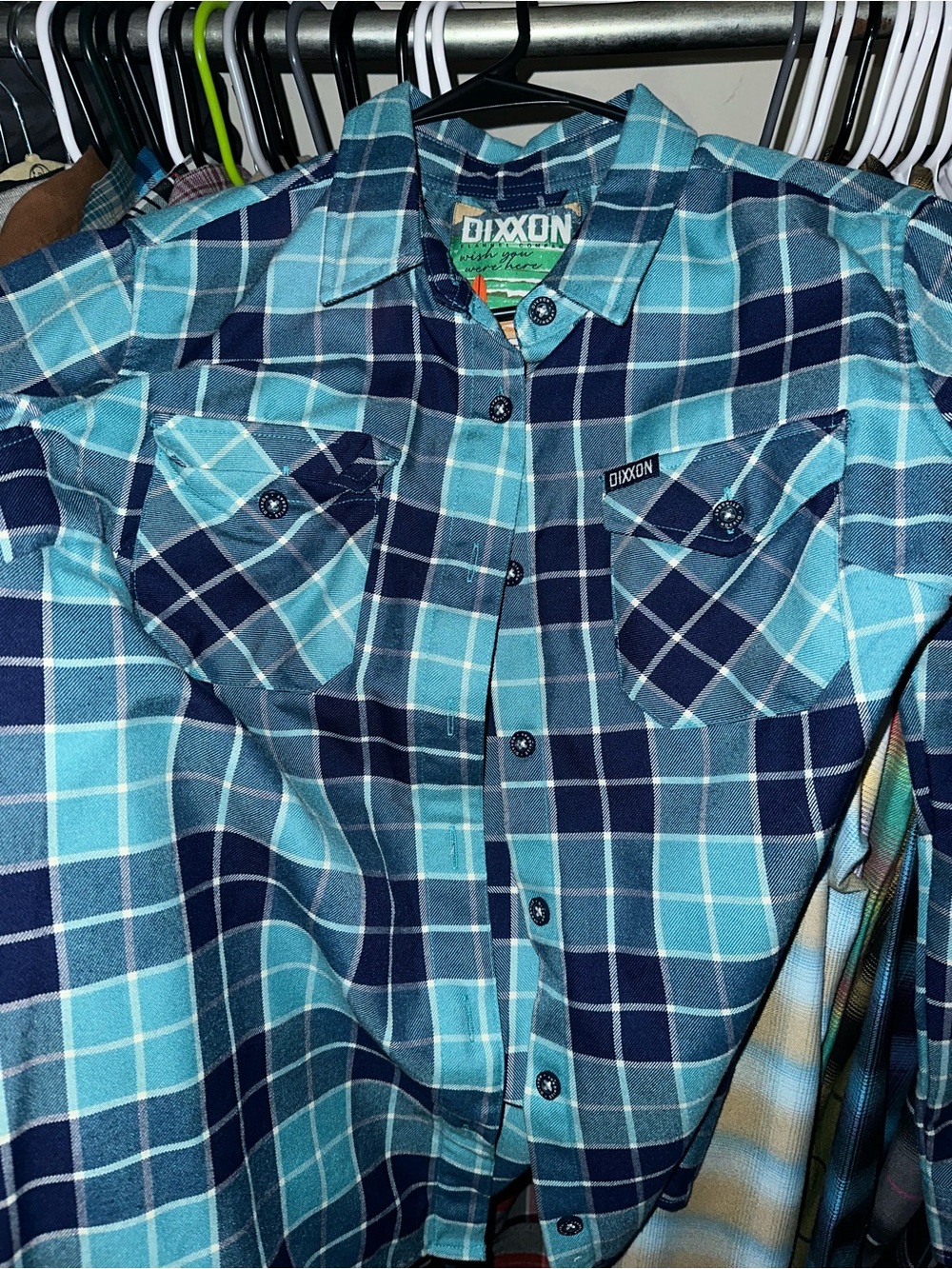 DIXXON Stingray Wish You Were Here Flannel